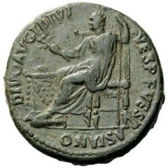 Sestertius - Titus IMP CAES DIVI VESP F DOMIT AVG P M TR P P P S C