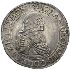 1 Thaler - John George II Wechseltaler