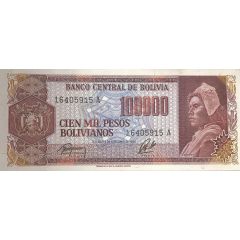 100 000 Pesos Bolivianos