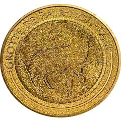 Monnaie de Paris Tourist Token - Grotte de Pair-non-Pair Cheval à la tête retournée