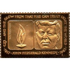 Token - U.S. Postage 5 Cents - John F. Kennedy and Eternal Flame