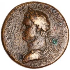Sestertius - Domitian P M TRIB P III IMP VII P P S C