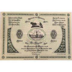 50 Heller Sankt Aegidi