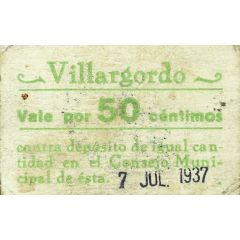 50 Céntimos Villargordo