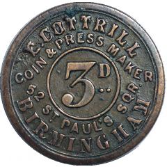 3 Pence - Kings Arms Beer