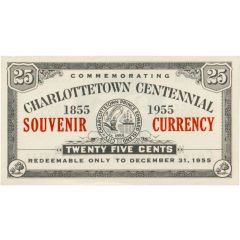 25 Cents - Charlottetown Centennial Prince Edward Island