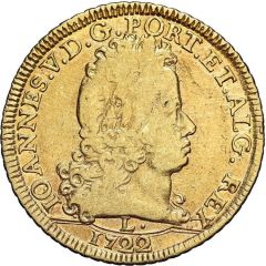 1/2 Peça - João V Lisboa mint