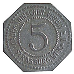 5 Pfennig - Strasburg Kaufmännischer Verein E. V.