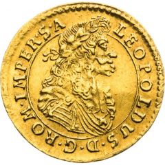 1/4 Ducat - Leopold I Prague