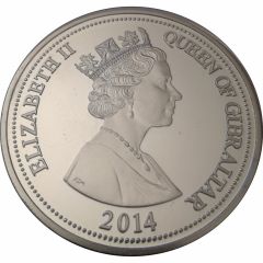 20 Pounds - Elizabeth II Capture of Gibraltar Anniversary