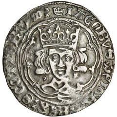 1 Groat - James II 2nd Coinage, 2nd Issue, Type III