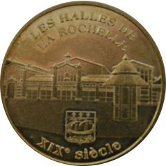 Tourist token - Monnaie de Paris - La Rochelle - Les Halles XIXe siècle