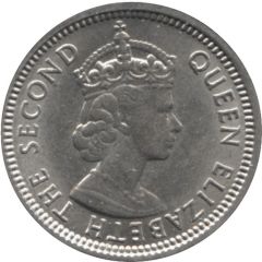 3 Pence - Elizabeth II 1st portrait, Mule