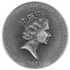 2 Dollars - Elizabeth II Death of Samson