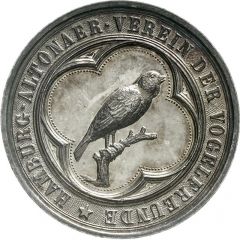 Medal - Association of friends of birds Hamburg-Altona