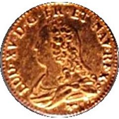 1/2 Louis d`Or - Louis XV Replica
