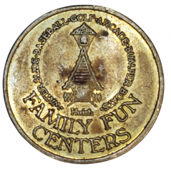 Token - Huish Family Fun Centers La Mesa, California