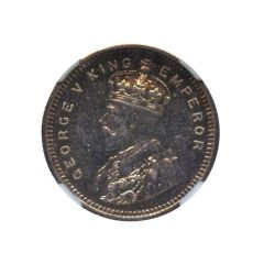 15 Rupees - George V Silver OMS