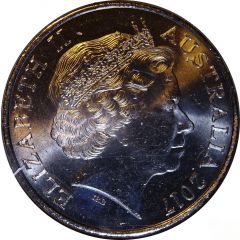 20 Cents - Elizabeth II 4th Portrait - Military Cross