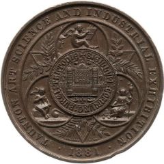 Award Taunton Art, Science and Industrial Exhibition