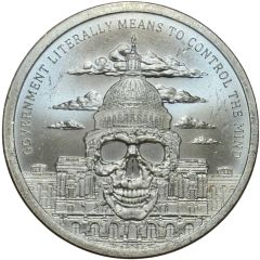 1 Ounce - Silver Shield Government Mind Control