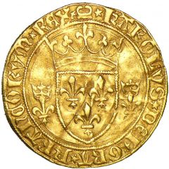 Écu d`or au briquet - Charles VII