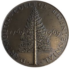 Medal - Dartmouth College Bicentennial