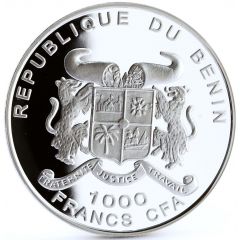 1000 Francs CFA Leif Ericson