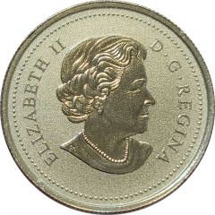 5 Dollars - Elizabeth II Canada`s National Colors