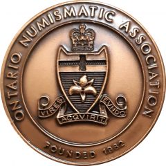 Medal - Ontario Numismatic Association Convention 1995 Stratford, Ontario