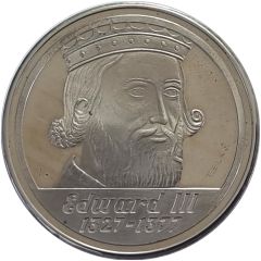 Medal - King Edward III 13th-14th Century British Monarchs