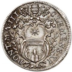 1 Giulio - Clement XI SI AFFLVANT NOLITE COR APPONERE