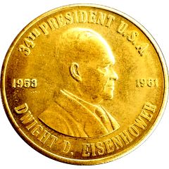 Token - Reader`s Digest History of U.S. Presidents Dwight D. Eisenhower