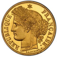 5 Francs gold pattern