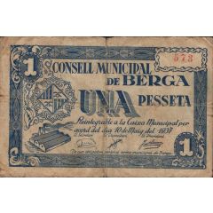 1 Peseta Berga