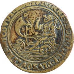 Counter token for the finance office - Charles V