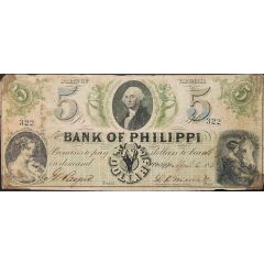 5 Dollars Bank of Philippi