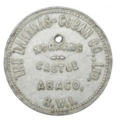 Token - The Bahamas-Cuban Co. Ltd. Abaco