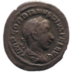 Quinarius - Gordian III P M TR P II COS P P