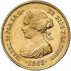 4 Escudos - Isabel II