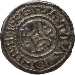 Denier - Charles II / Charles III Saint-Quentin mint