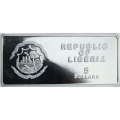 5 Dollars Year of the Tiger