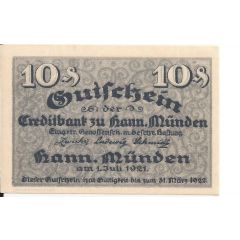 10 Pfennig Creditbank