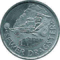 Medal - Teenage Mutant Hero Turtles Sewer Dragster