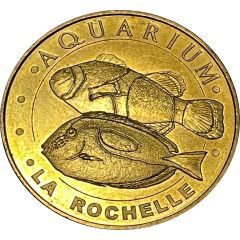 Tourist token - Monnaie de Paris - Aquarium La Rochelle