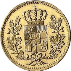 1 Heller - Louis I / Maximilian II Gold pattern strike