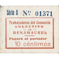 10 Céntimos Benamaurel