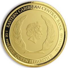 10 Dollars - Elizabeth II Brown Pelican