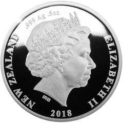 1 Dollar - Elizabeth II 4th portrait - Maui and the fish