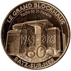 Jeton touristique - Monnaie de Paris - Batz-sur-Mer - Le Grand Blockhaus